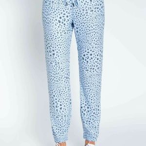 PJ Salvage | Leopard Print Fleece Joggers